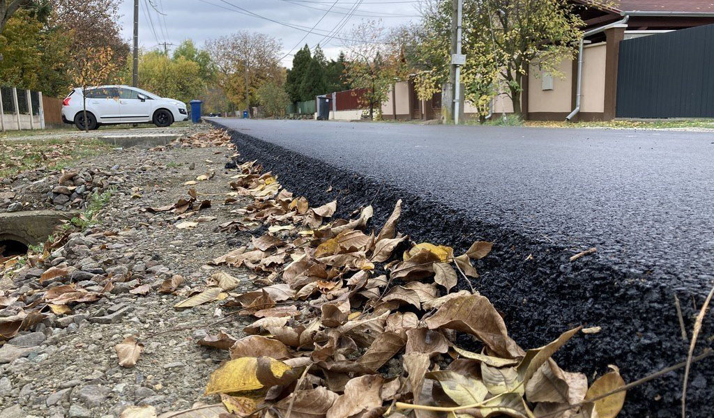 Az útfejlesztési program megvalósításának előrehaladása 2021. év 50. hét